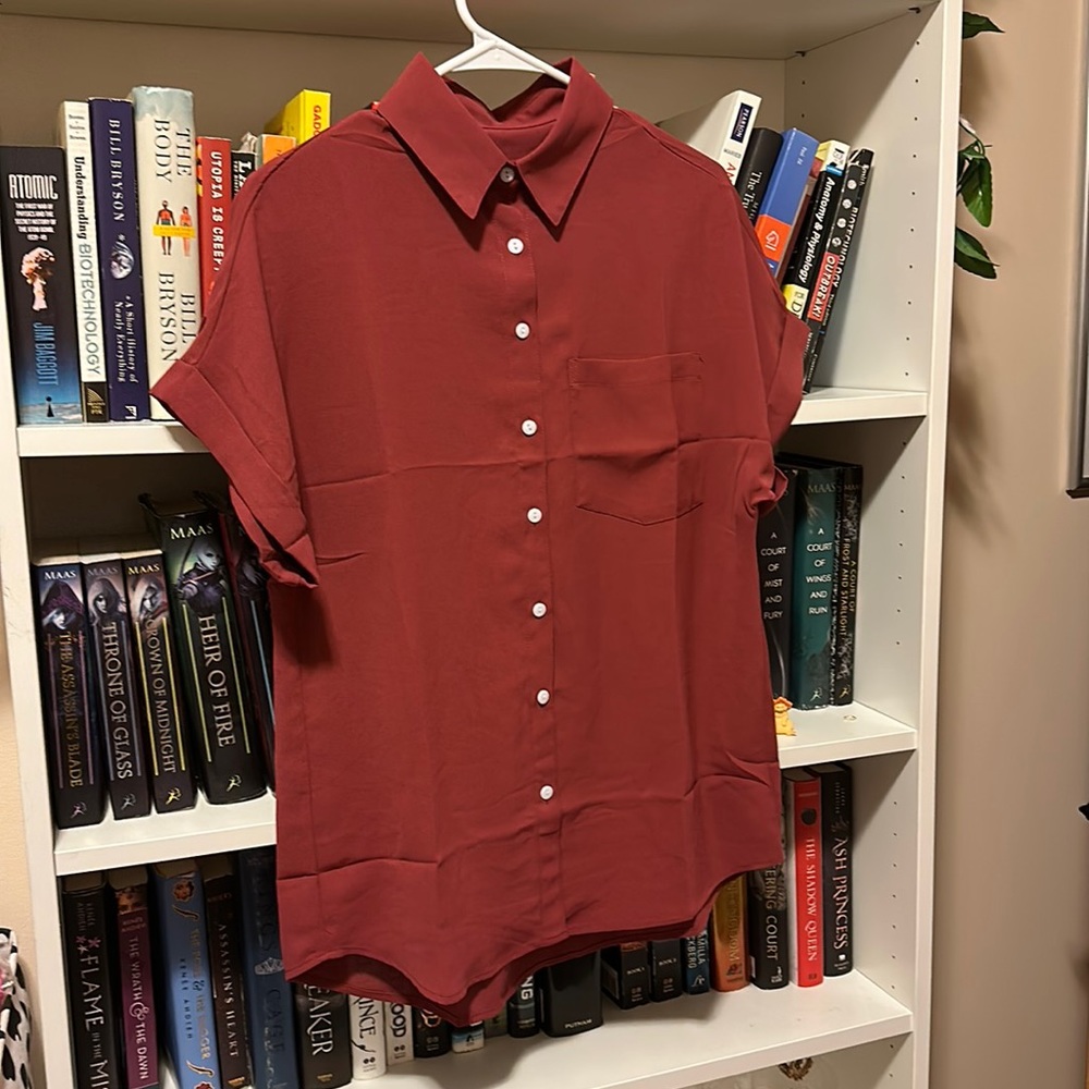 Small blush blouse
